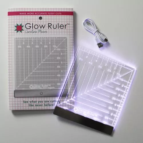 Glow Ruler 6.5" by Carolina Moore CM23GR