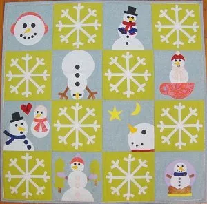 GO! Snow Much Fun Wall Hanging Quilt Kit