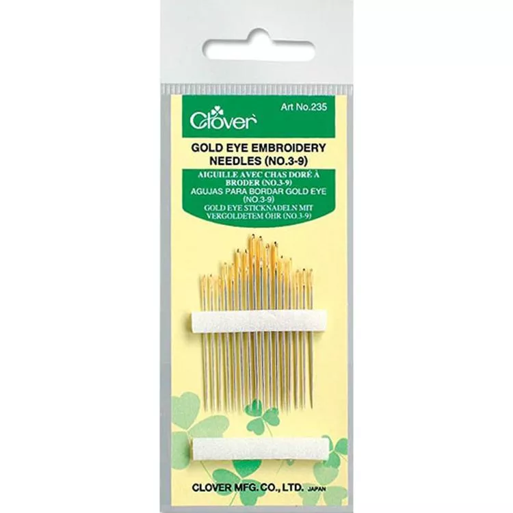 Gold Eye Embroidery Needles