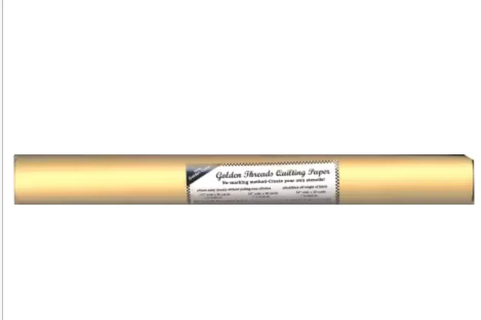 Golden Thread Quilting Paper 18"x20 yards