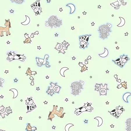 Goodnight Farm Quilting Cuddle, Sleepy Pastel