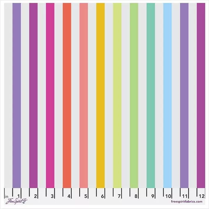 Graywork by Tula Pink - Disco Stripe PWTP231.WHISPER