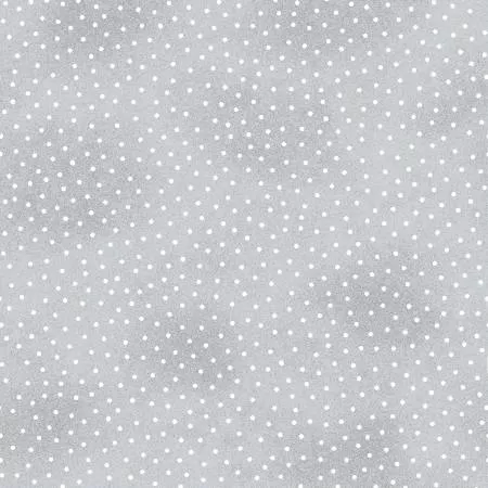 Grey Microdot - Flannel - #9527AE-99