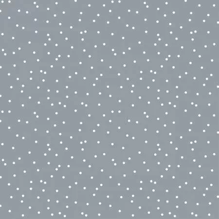 Grey Scattered Dot 52551-4 Windham Fabrics ^