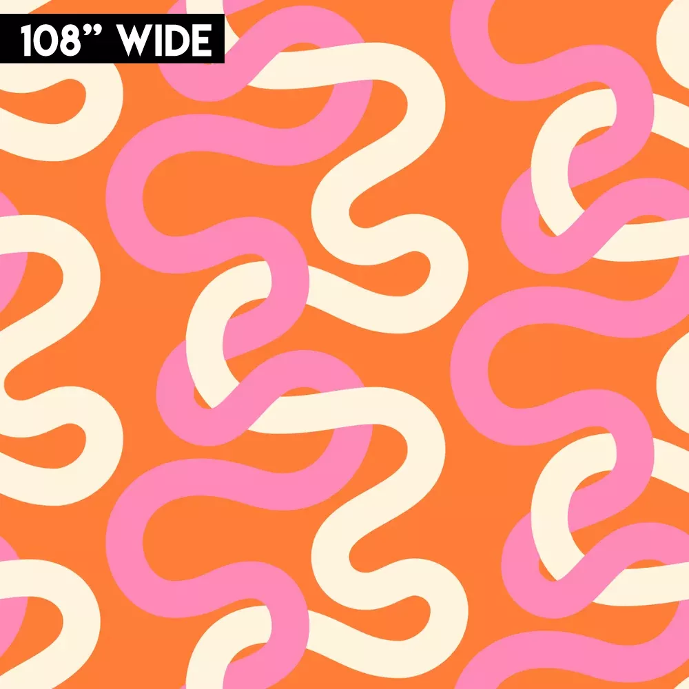 Groove Wideback 108" Wide - Tangled Tangerine Dream | 108022-27
