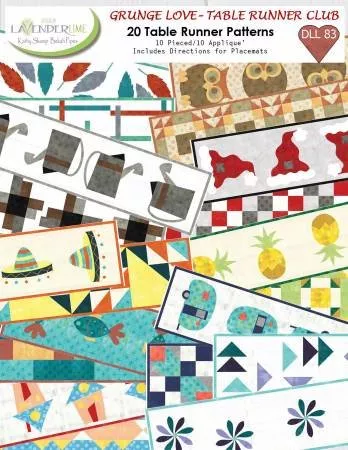 Grungle Love Table Runner Book