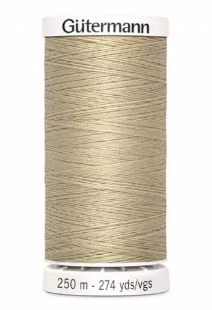 Gutermann Polyester All Purpose Thread 273yds Ecru