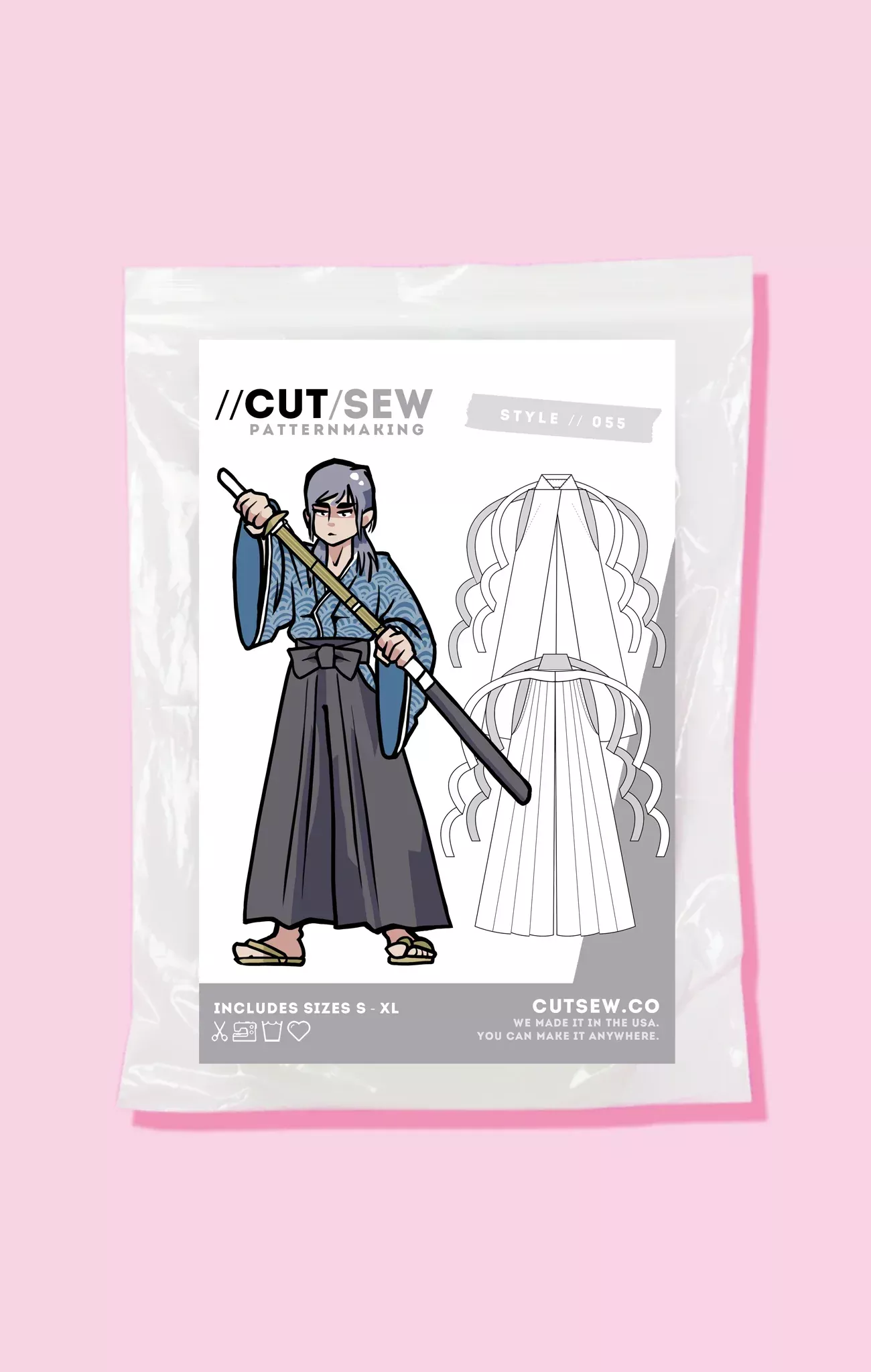 HAKAMA- Style 055