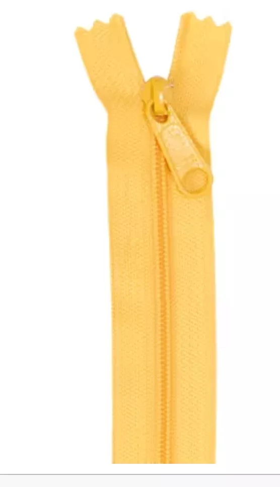 Handbag Zipper 24in Buttercup