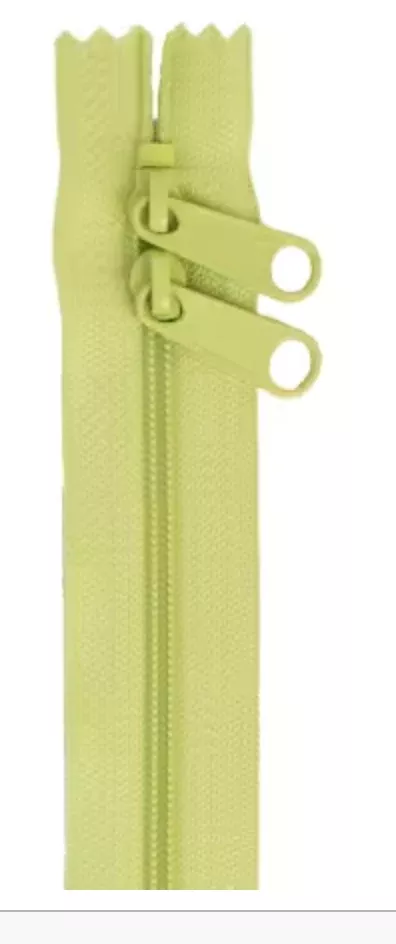 Handbag Zipper 30in Chartreuse