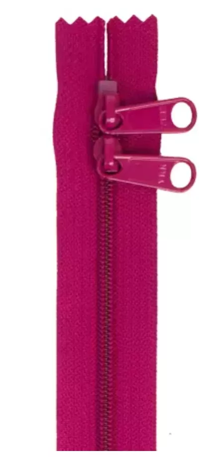 Handbag Zipper 30in Wild Plum