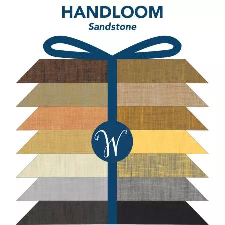 Handloom : Sandstone (16) Fat Quarter Bundle - #FATQHDLM-4 - Tara Faughnan