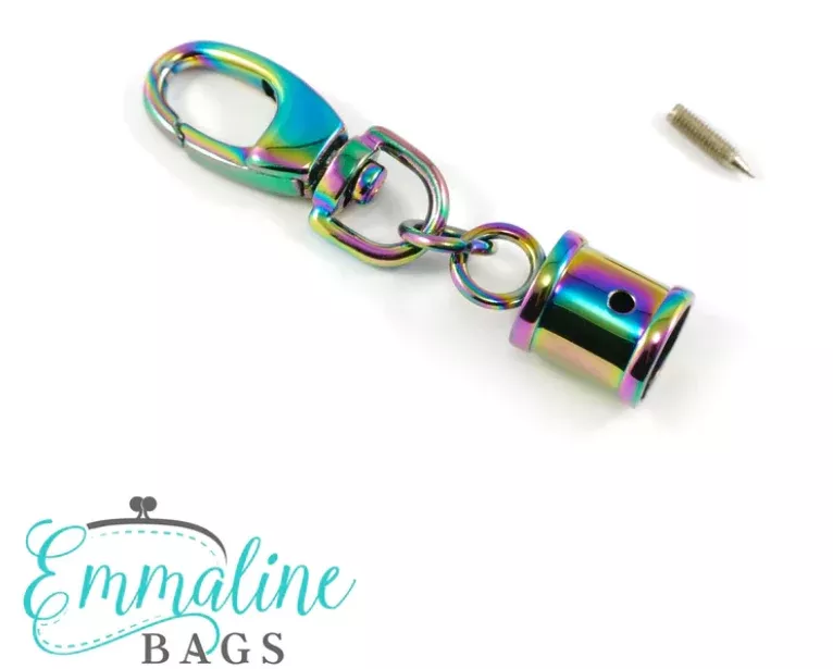Hanging Tassel Cap by Emmaline Bags - Iridescent Finish - TASSEL-IR/1