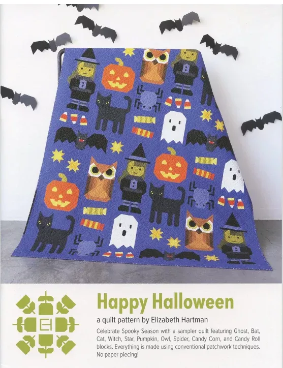 Happy Halloween - A Quilt Pattern by Elizabeth Hartman