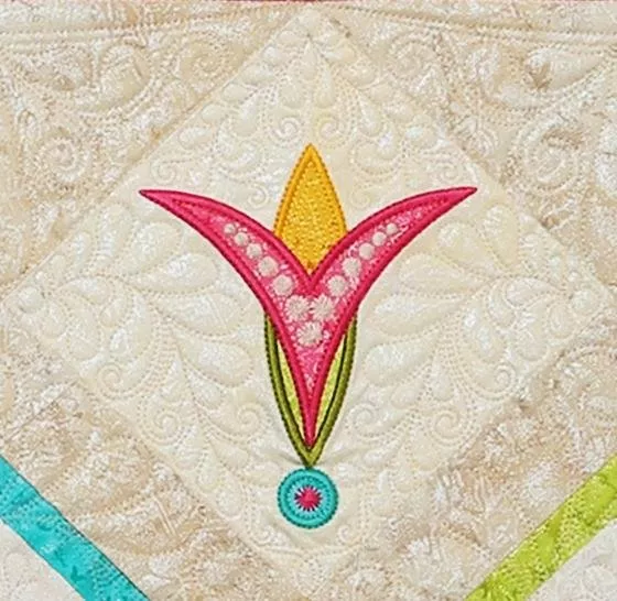 Happy Quilting Collection Embroidery CD by Sarah Vedeler