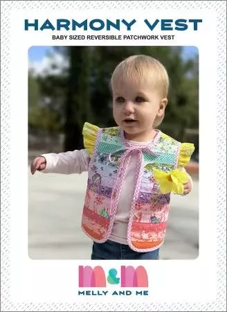 Harmony Baby Vest PATTERN by Melly and Me (Sizes Newborn to 2)