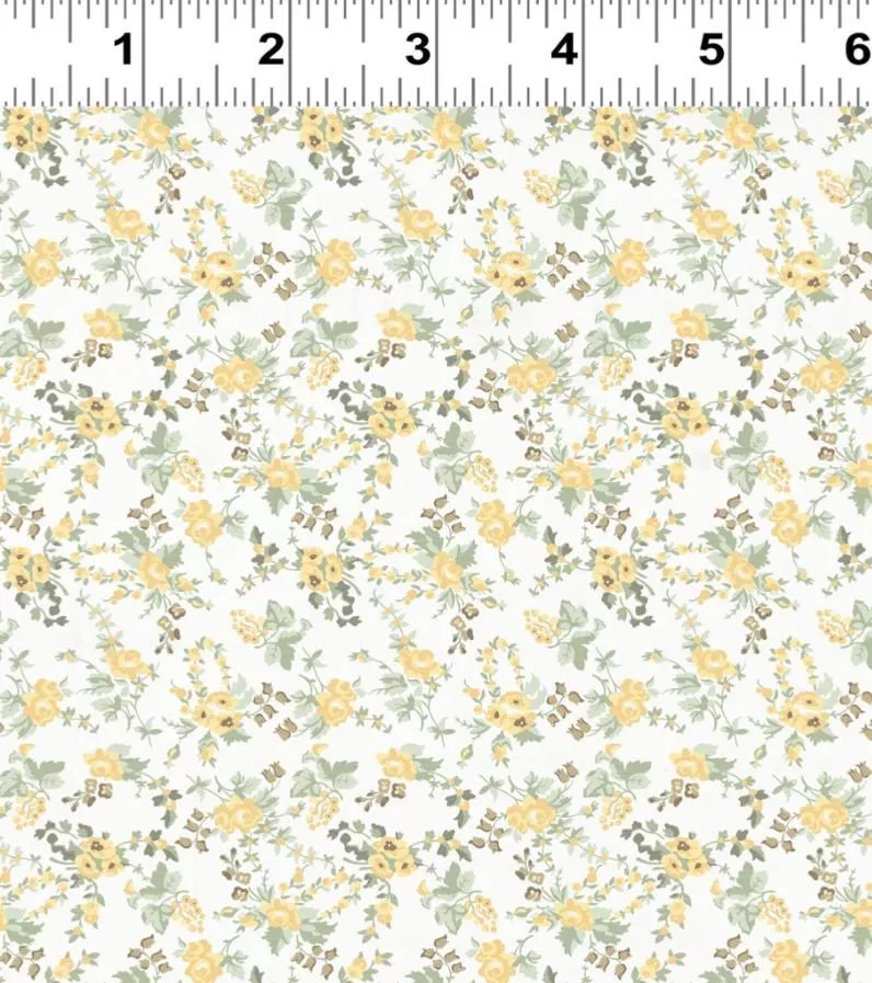 Harmony by Clothworks - Petite Fleur Dark Butter - Y4589-60