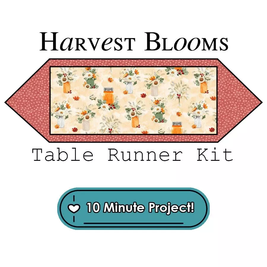 Harvest Blooms Table Runner Kit Wilmington