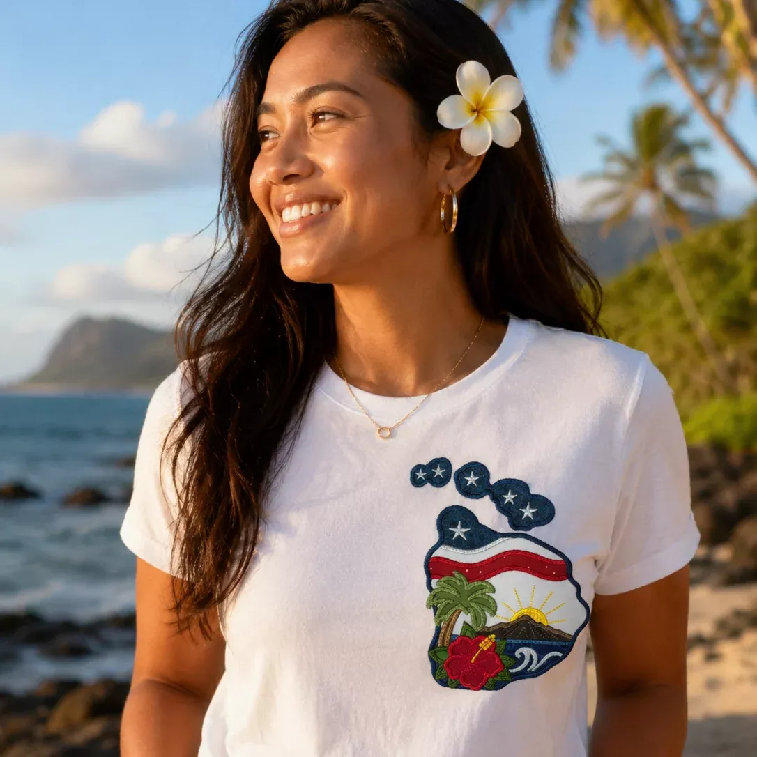 Hawaii -Rock My State Design Set (Downloadable Machine Embroidery Design)
