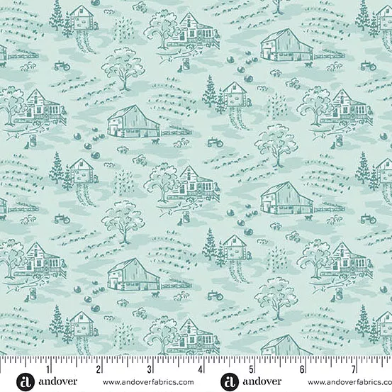 Heartland Little Toile- Cloud