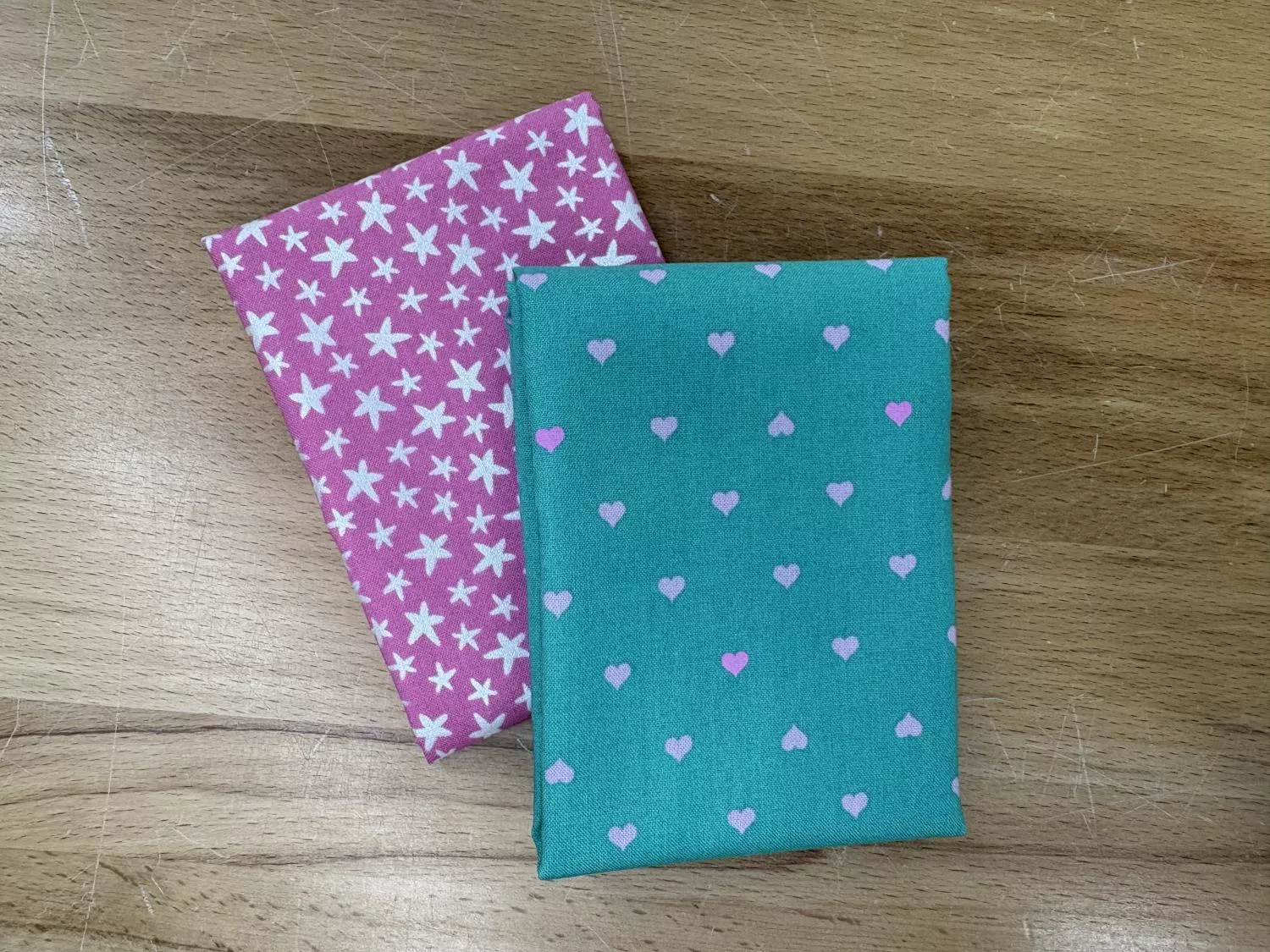 Hearts & Stars Placemat KIT - Makes 1 Placemat - 12" x 16"