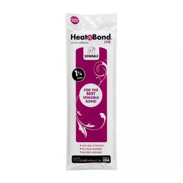 Heat n Bond Lite Sewable Iron-On Adhesive
