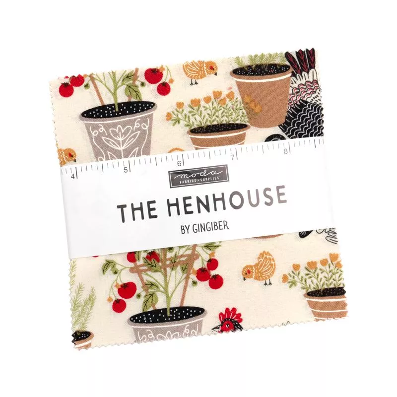 The Henhouse Charm Pack by Gingiber for Moda