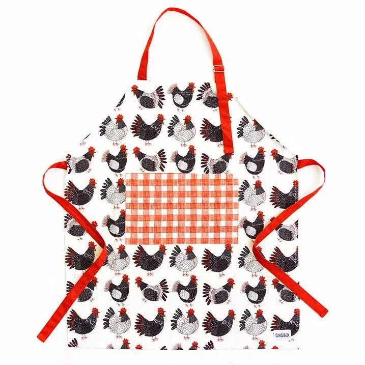 The Henhouse Chicken Apron by Gingiber
