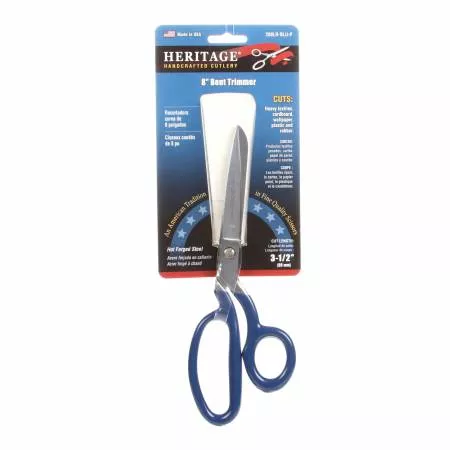 Heritage 8 in Bent Trimmer WithBlue Coating scissors ^