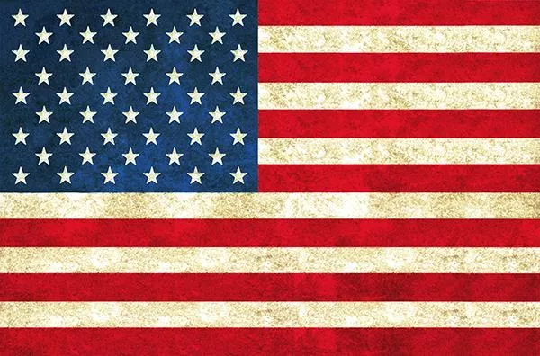 HFF On The Road Again US Flag Panel - W5415-209 Patriotic - Cotton Fabric
