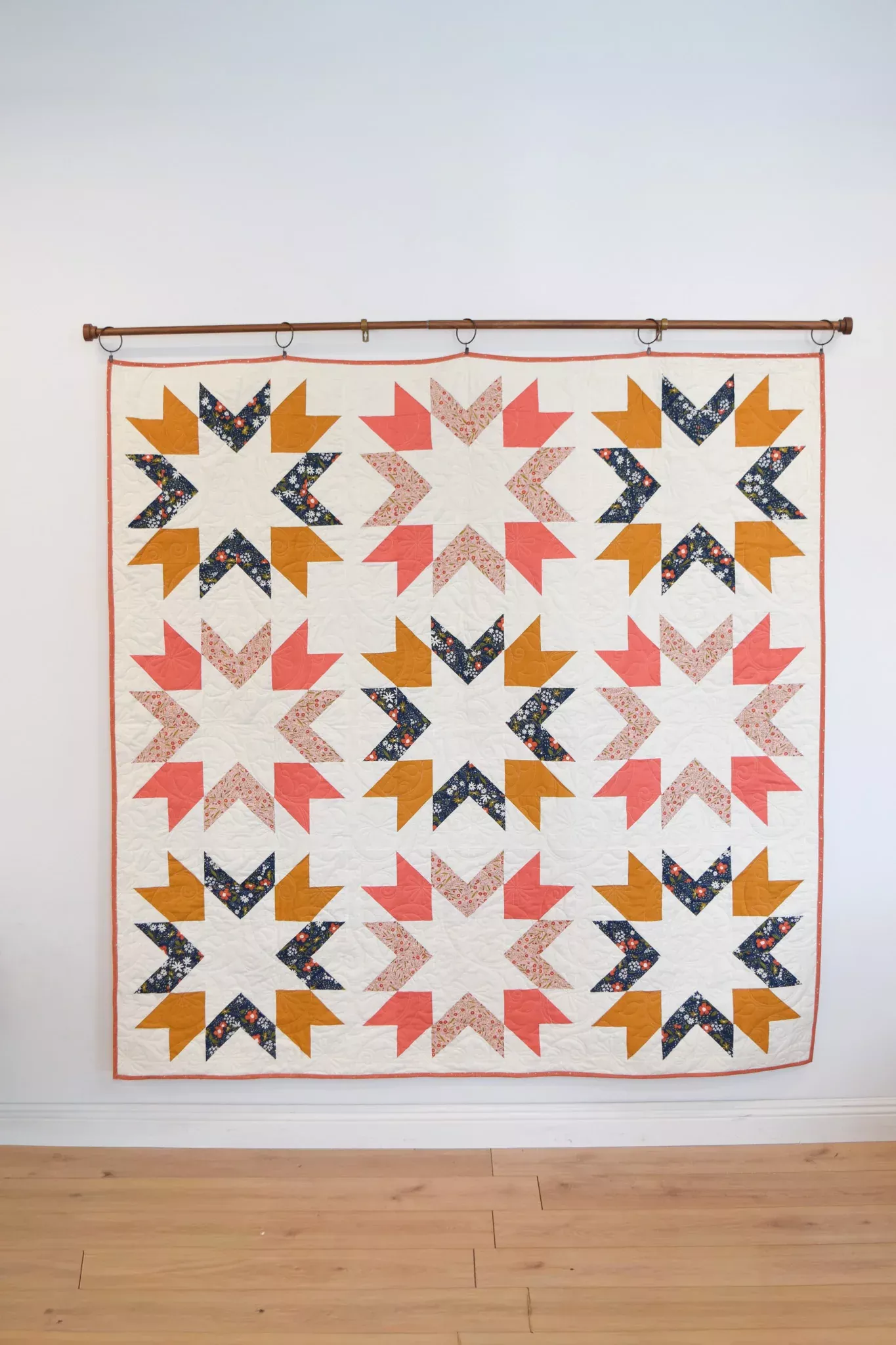 Hidden Stars Quilt Fabric Kit