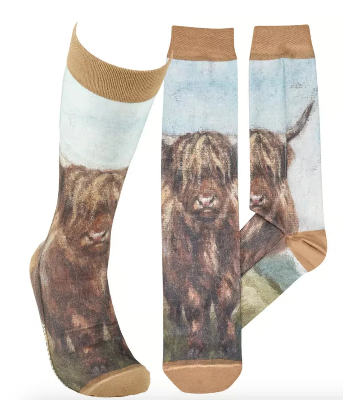Highland Cow Socks