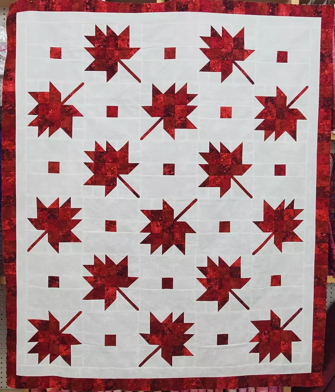 Hills & Valleys Shop Hop Quilt KIT 2026 - Canada Eh! - 58" x 68"