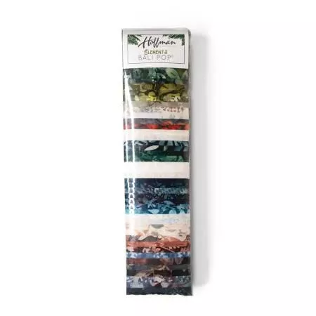 Hoffman Batiks Bali Pop - Jelly Roll - 2.5" Strips 40 pc - Elements BPH-764