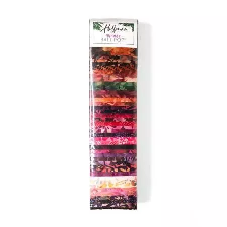 Hoffman Batiks Bali Pop - Jelly Roll - 2.5" Strips 40 pc - Whimsy BPH-741