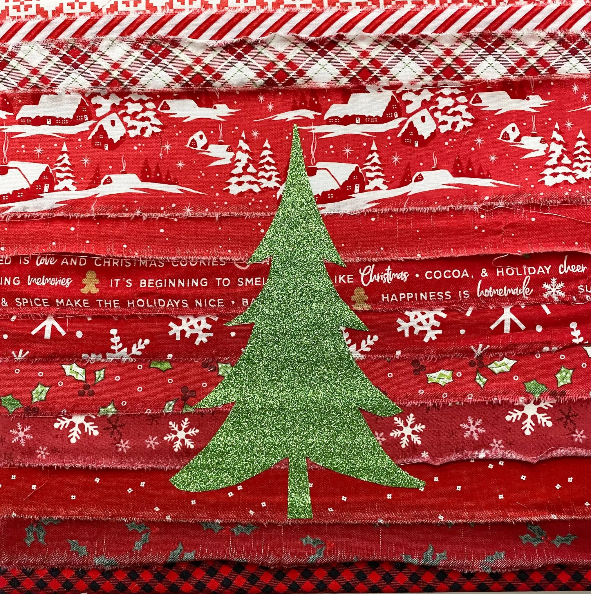 Holiday Strippy Wall Decor (Downloadable Sewing Pattern)