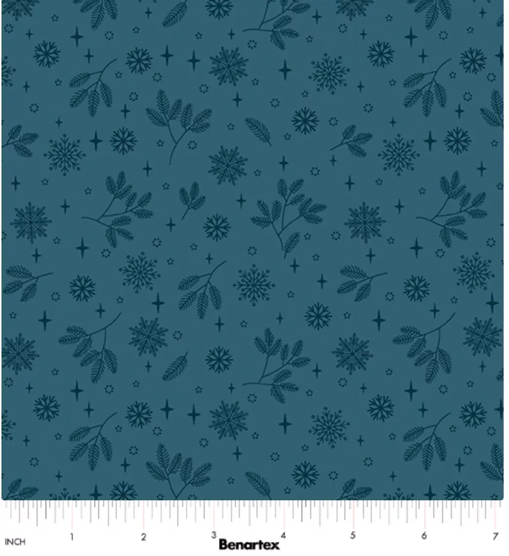 Holly & Hearth-Flurries Teal