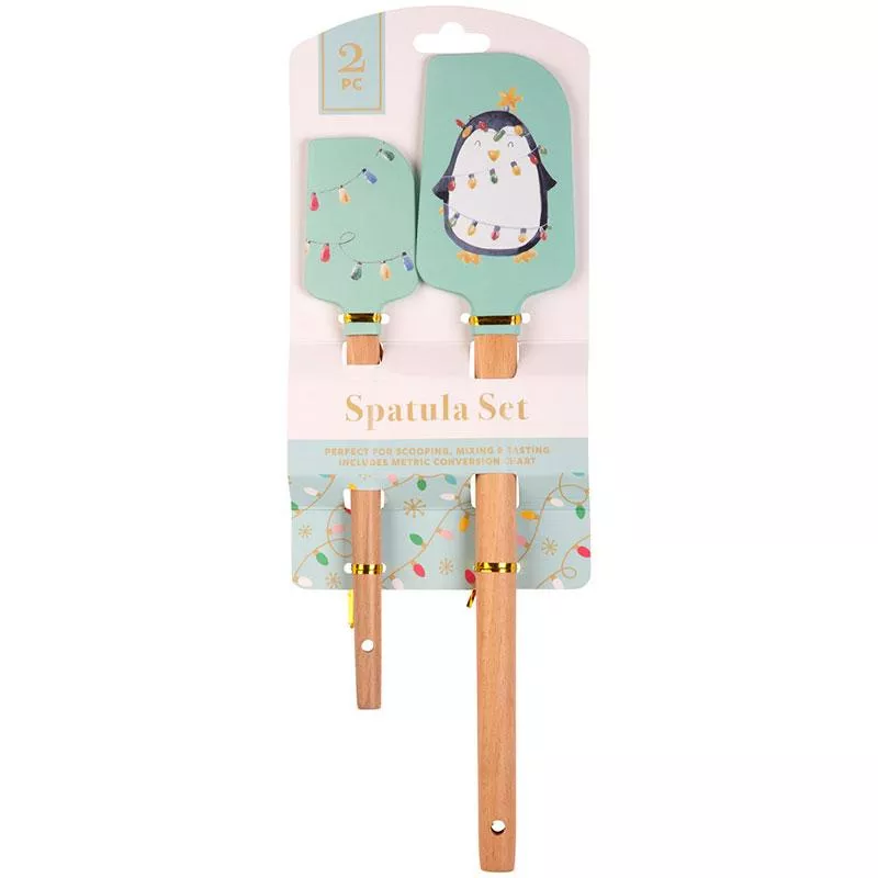 Home Essentials Spatula Set Penguin With Lights