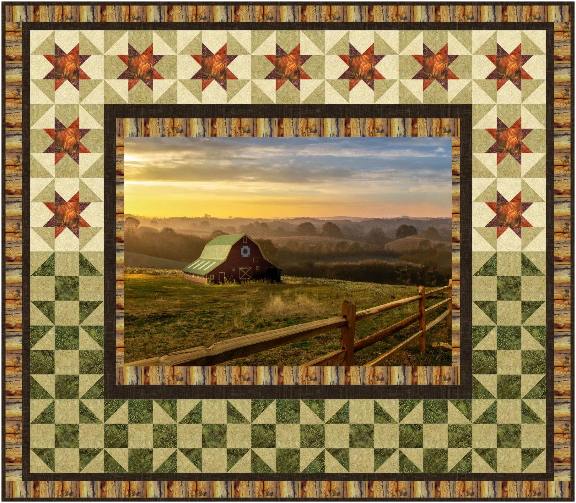 Homestead Barn Pattern