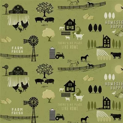 Homesteading by Dan DiPaolo for Clothworks