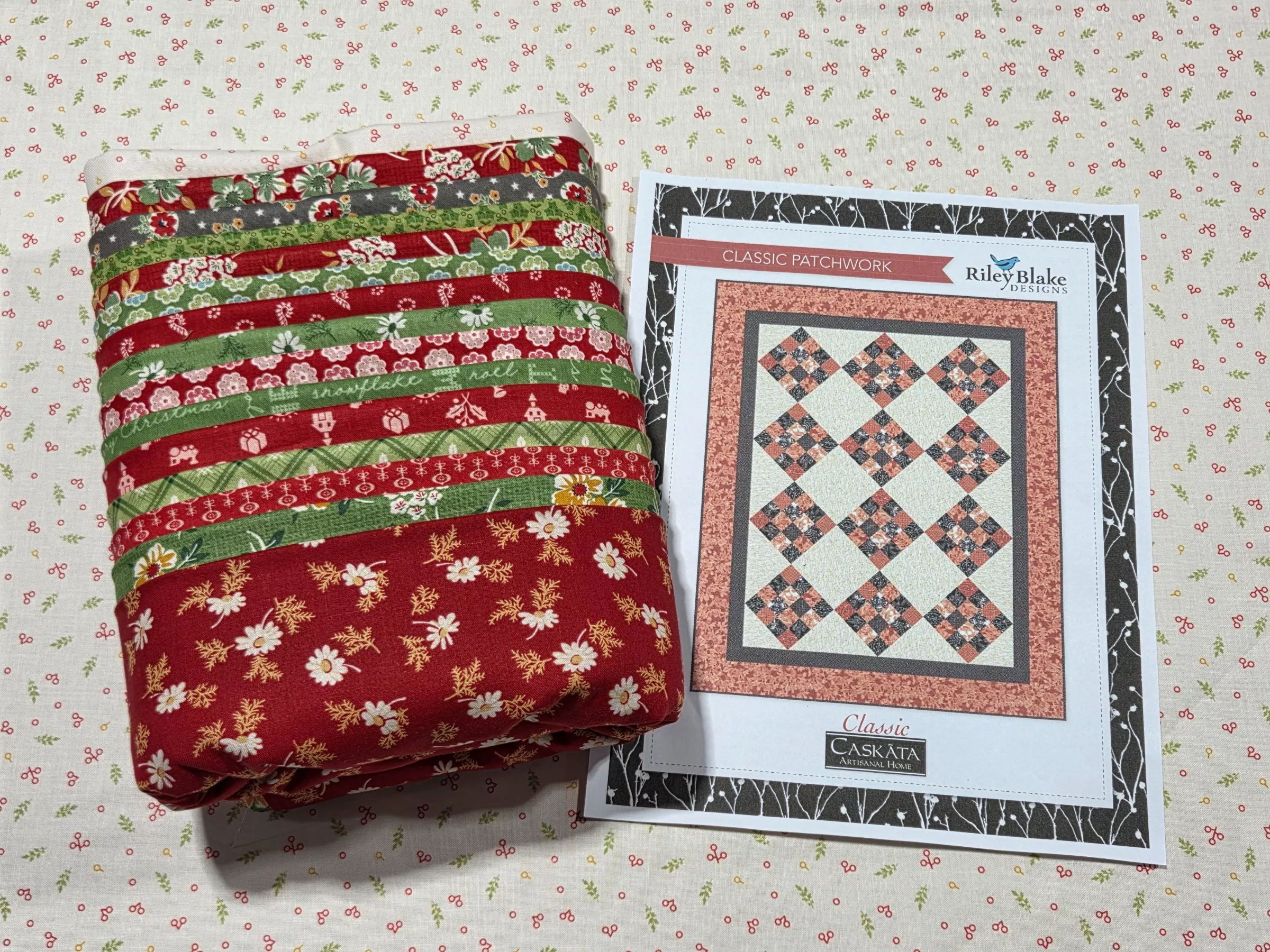 Hometown Holiday : Classic Patchwork Kit - Riley Blake Designs