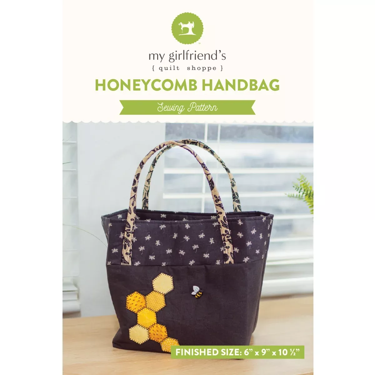 Honeycomb Handbag (Downloadable Sewing Pattern)
