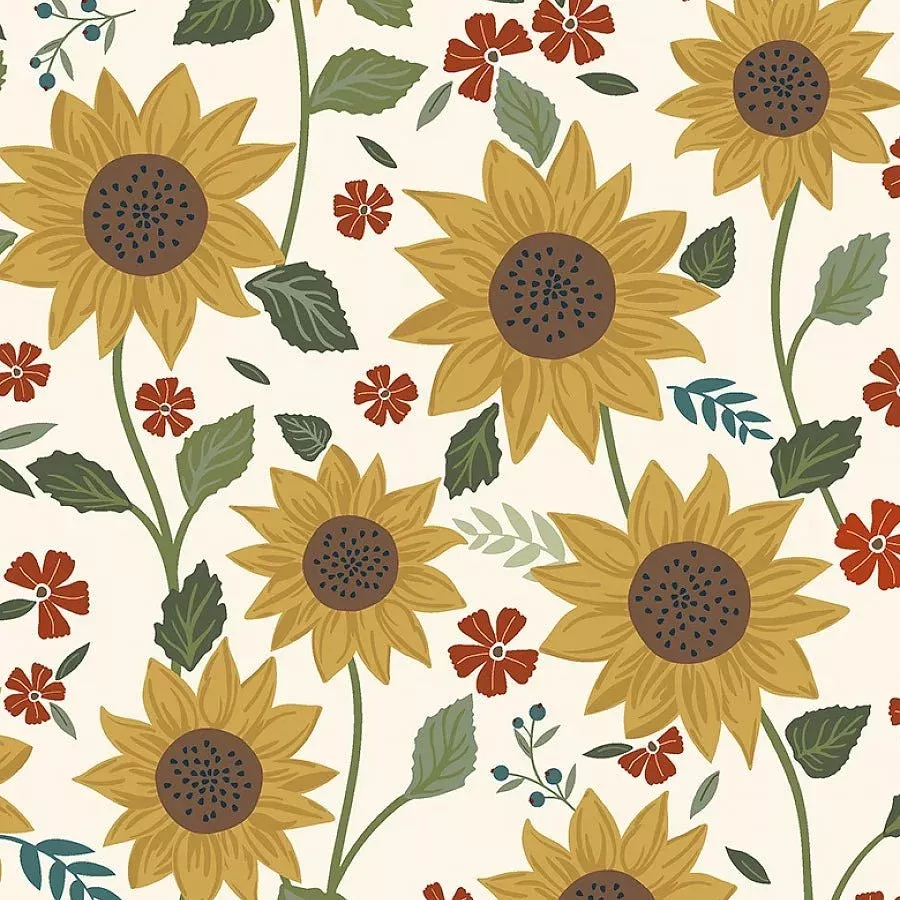 Honeycrisp Sunshine Ivory – Remnant 18″ × 44″