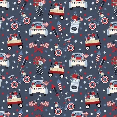 Hooray for the USA : Main Denim - #C18690R-DENIM - Dani Mogstad