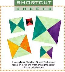 Hour Glass Shortcut Sheets by Carla Klop -HG-V4
