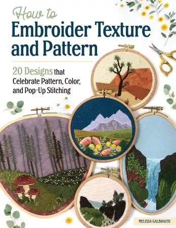 How to Embroider Texture and Pattern Book