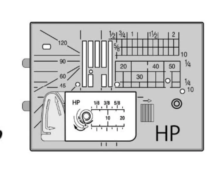 HP Prof Grade Needle Plate