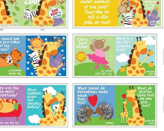 Huggable & Loveable Silly Zoo Panel