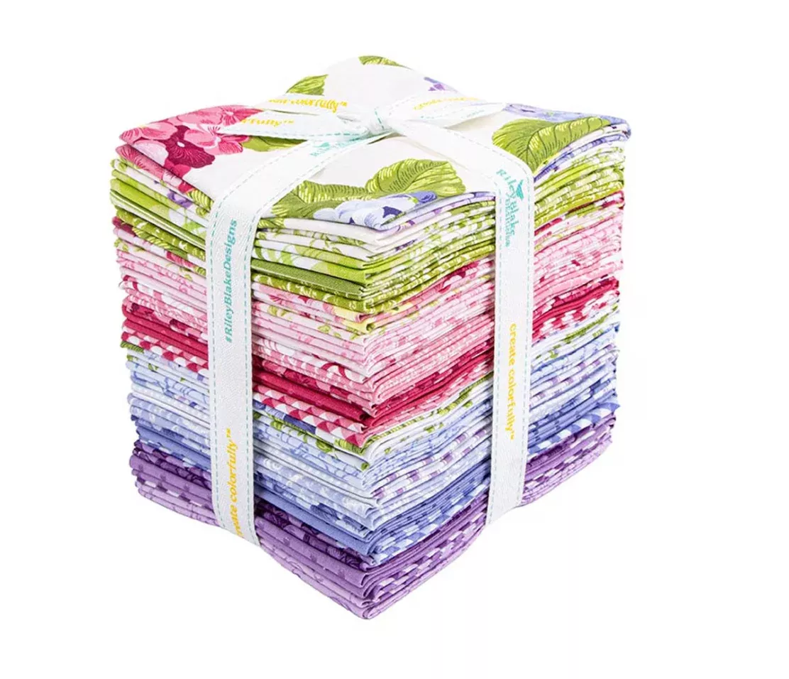 Hydrangeas in the Garden FQ Bundle-27 pcs