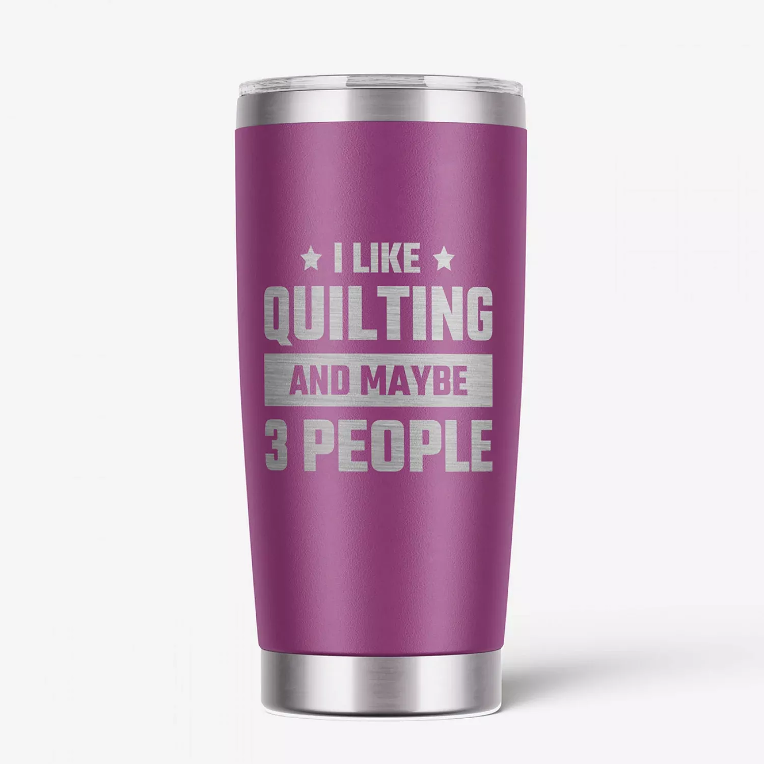 I Like Quilting...Tumbler